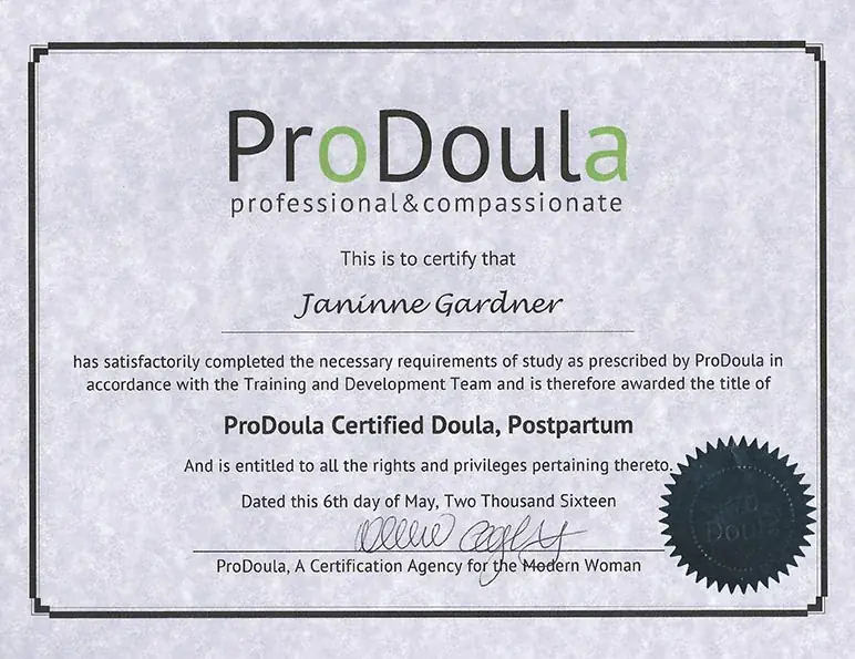 ProDoula Certification