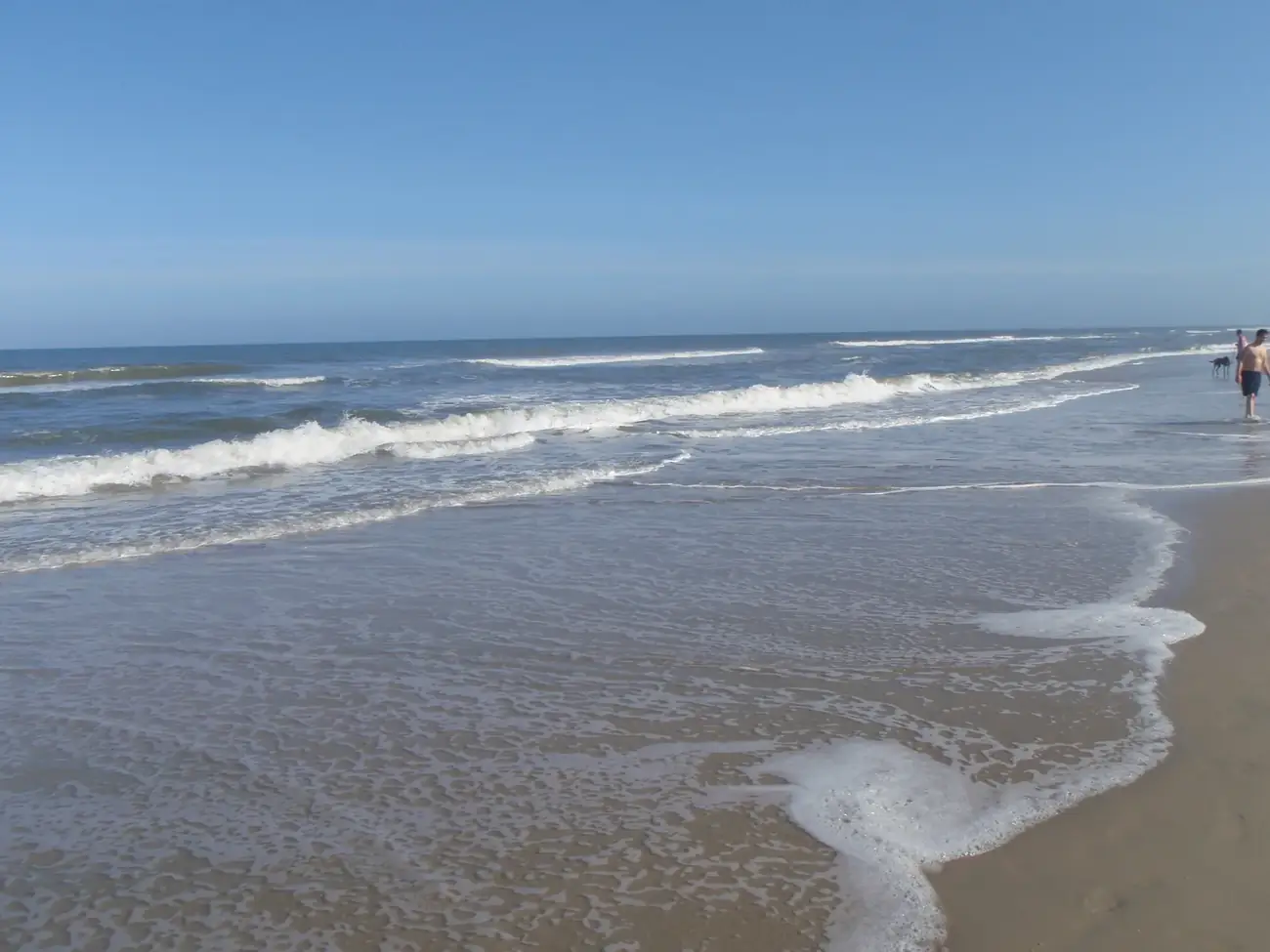 A quiet beach on the Maryland shore